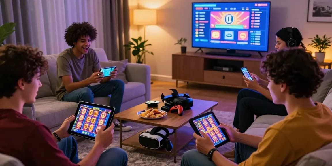 Exciting online gaming atmosphere focusing on deposit tanpa minimal with players celebrating their wins.