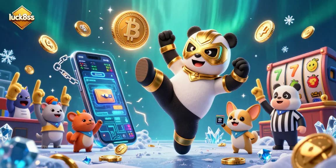 Engage in luck8ss with a thrilling kick-off of animated casino magic featuring crypto elements.