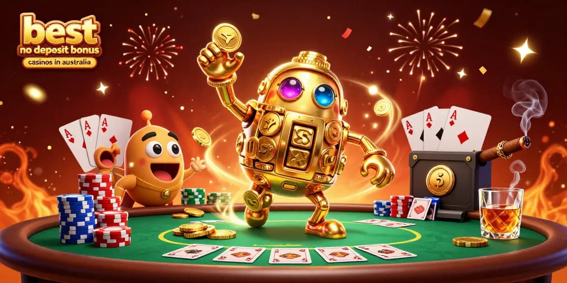 Experience the thrill at the best no deposit bonus casinos in Australia with vibrant 3D casino action.