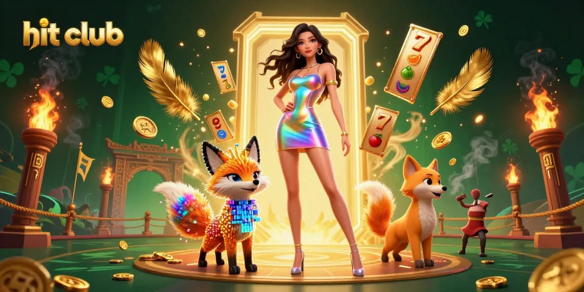 Experience thrilling action at hit club with vibrant slot machines and enchanting characters.