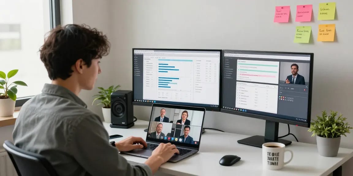 XPAY33 digital marketing strategy session in modern home office