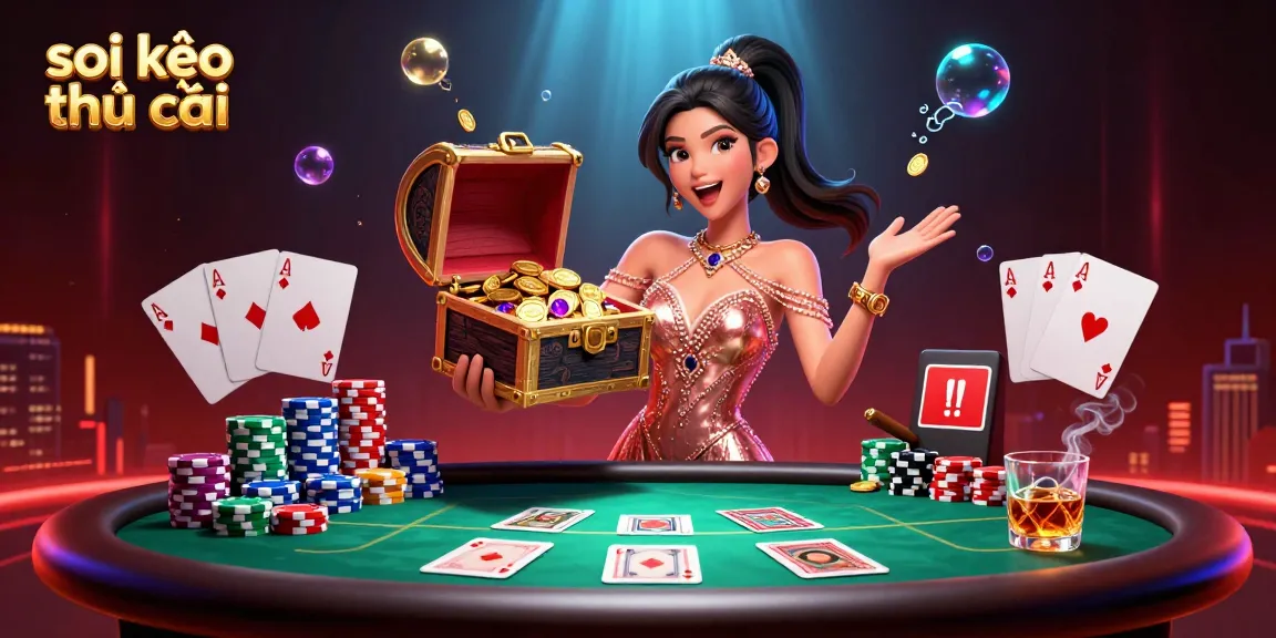 Experience the thrill of betting with soi kèo nhà cái as treasures overflow in a vibrant casino scene.