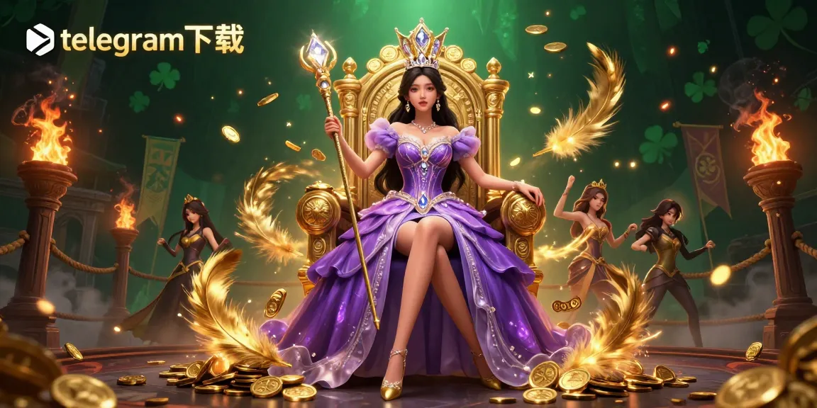 体验令人兴奋的游戏玩法,telegram下载展现了一位华丽的亚洲美女和动态的赌场元素。