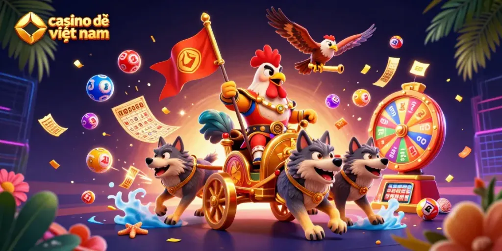Các trò chơi mạo hiểm tại casino trực tuyến việt nam với những biểu tượng phong phú và cơ hội chiến thắng lớn.