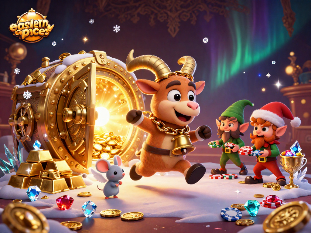 Join the festive chaos in easternspices' holiday-horror casino with Krampus and greedy elves!