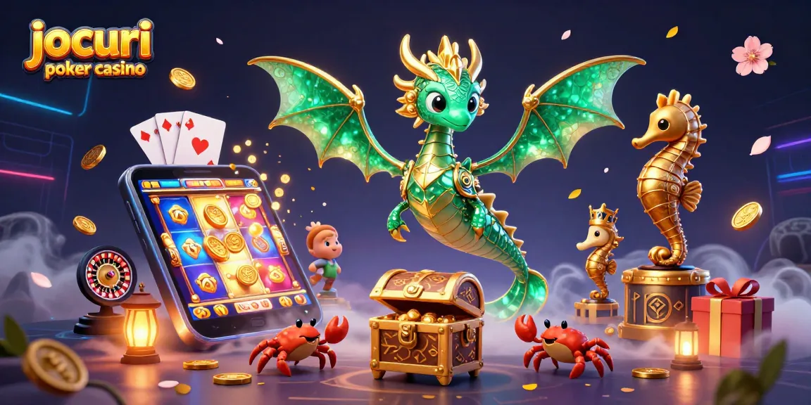 Joacă jocuri poker casino într-o lume plină de comori și distracție captivantă.