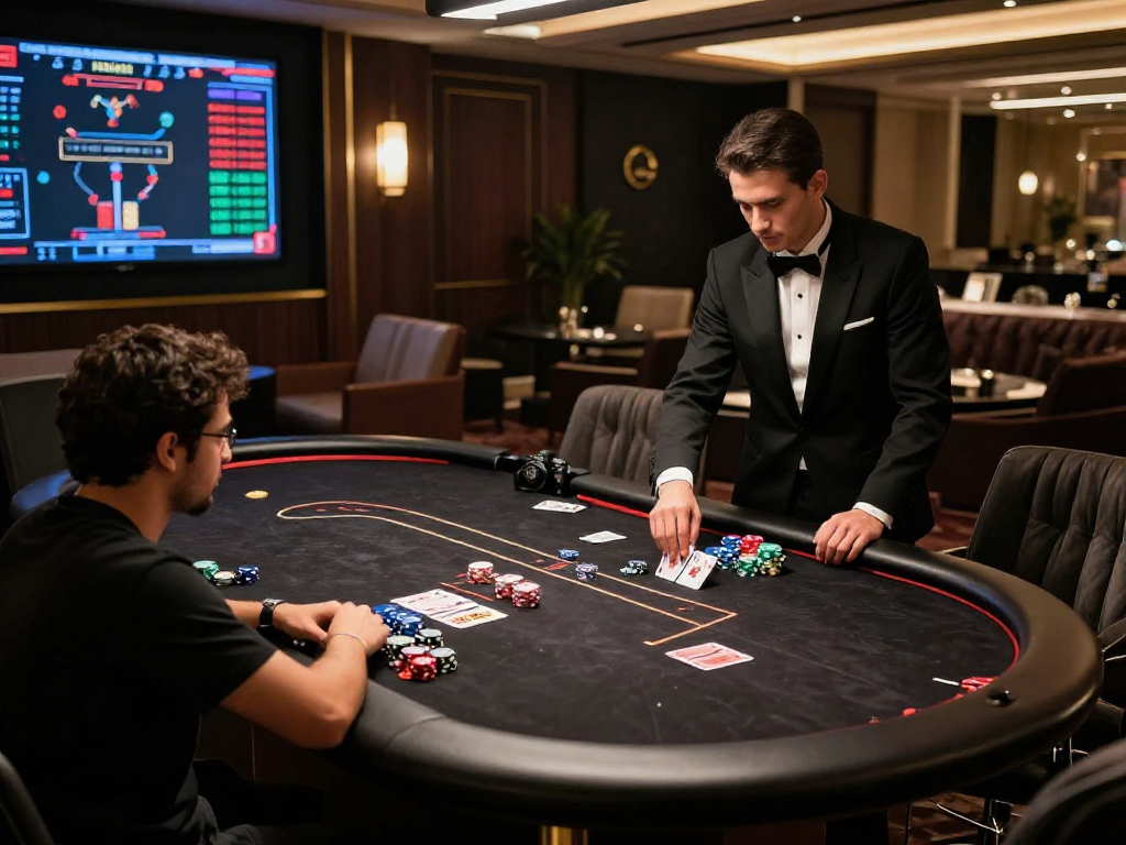 Experience the elegance and premium offerings of rokok88 in a sophisticated gaming lounge.