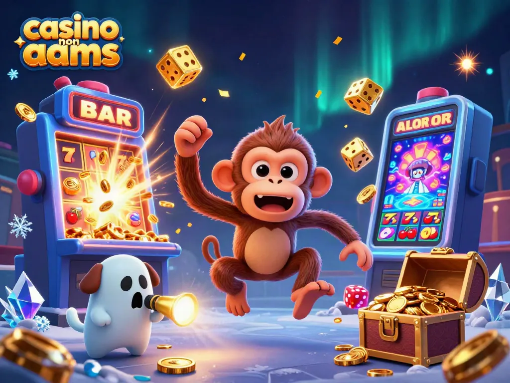 Gioca ai casino non AAMS con un simpatico scimmietta poltergeist e un cucciolo cacciatore di fantasmi.