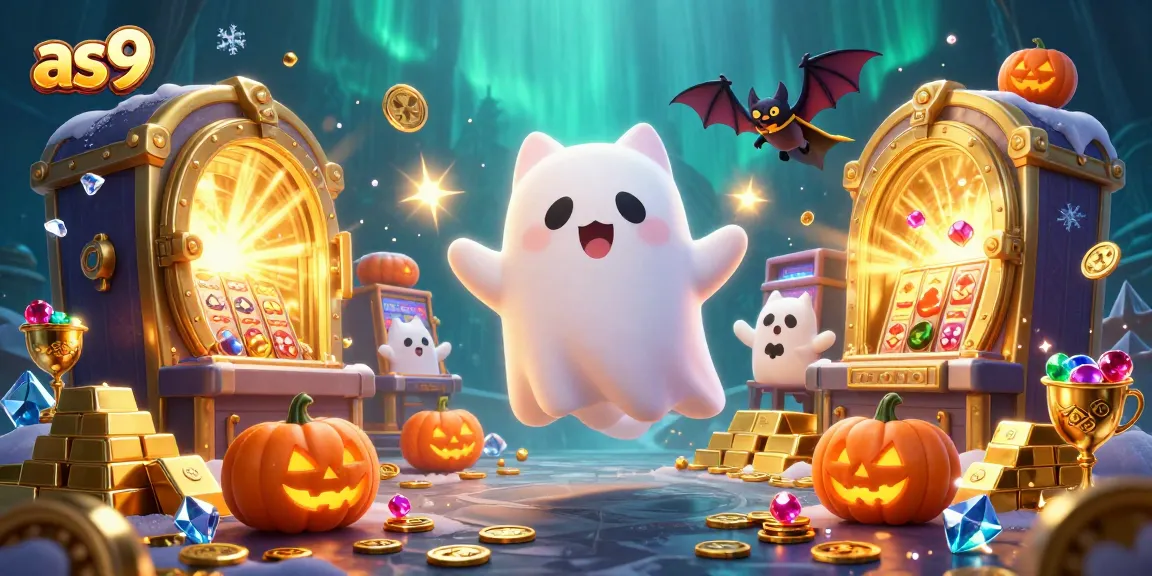 Experience the as9 haunted casino with ghostly characters and vibrant treasures