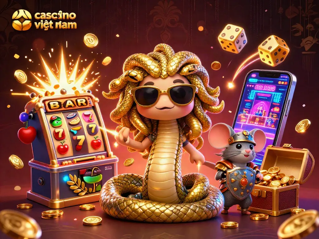 Hòa mình vào thế giới casino trực tuyến việt nam với những biểu tượng thú vị và năng động.