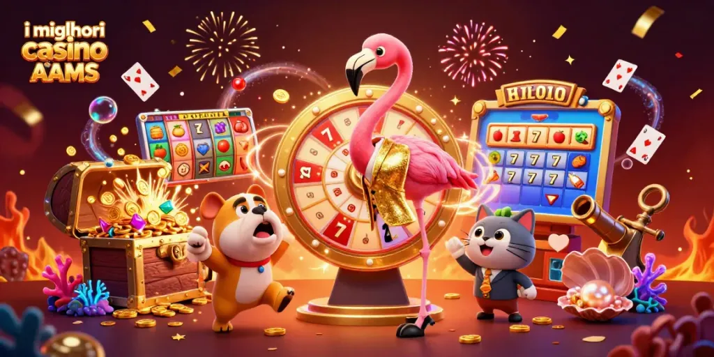 Gioca nei migliori casino non AAMS con carismatici personaggi e slot vibranti, esplodi di premi!