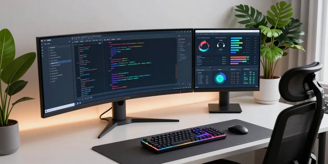 GO8 platform on a high-tech monitor, showcasing software development and data analytics technology.