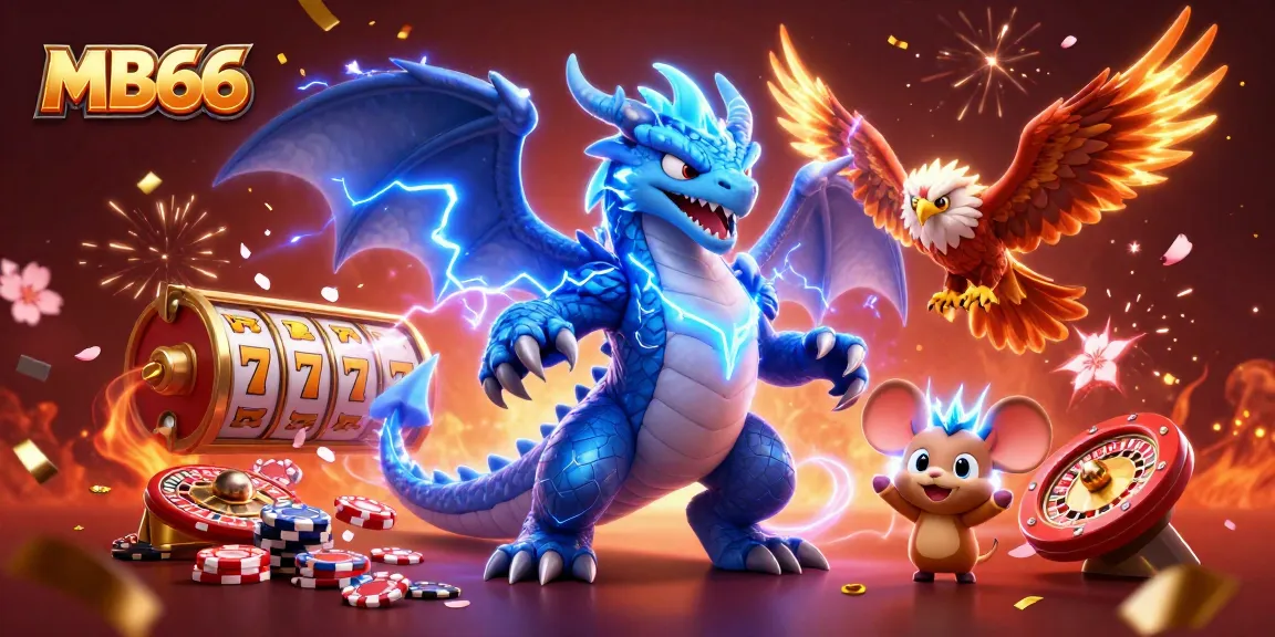 Experience thrilling gameplay at MB66 with vibrant characters and exciting casino elements.