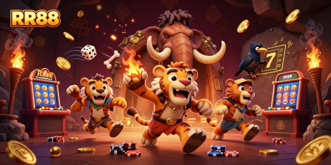 Experience high-stakes action at RR88 online casino featuring vibrant slot machines and jackpots.