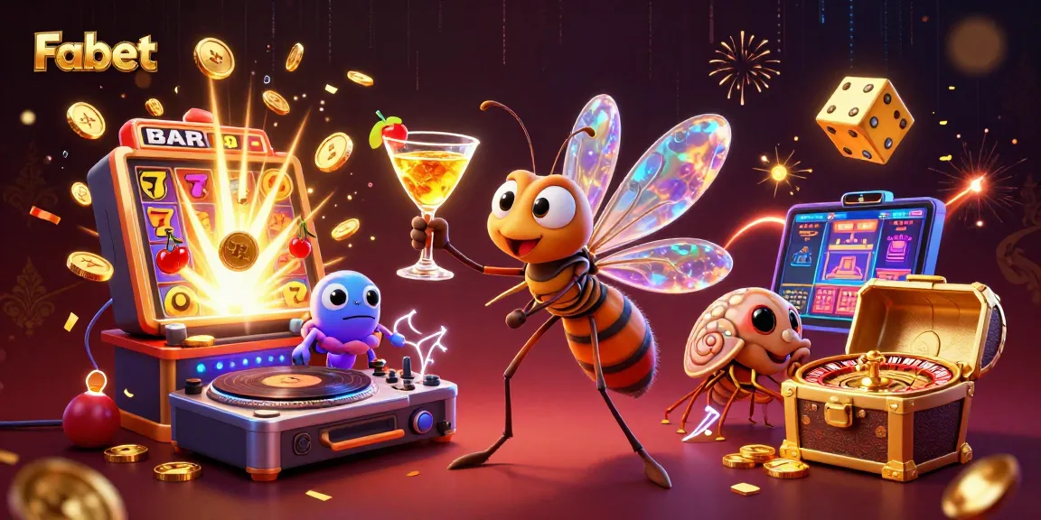 Fabet showcases vibrant casino life with dynamic characters and thrilling gaming elements
