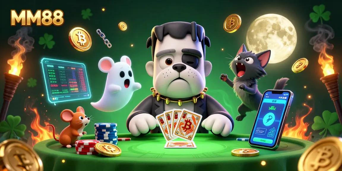 Play exciting games at MM88 with a spooky 3D monster dealer and immersive casino elements.