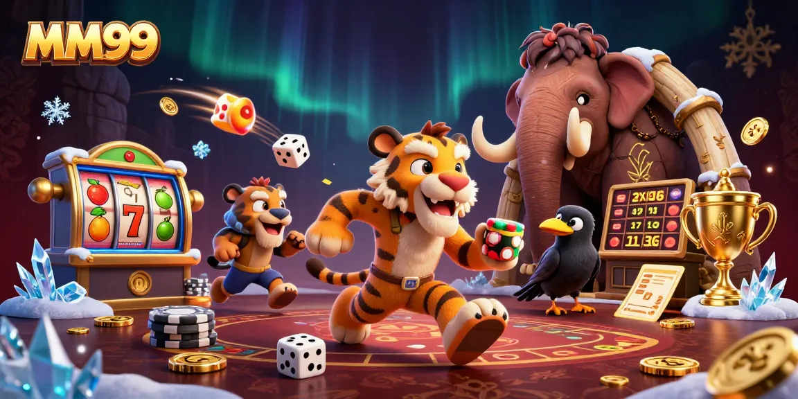 Join MM99 for a thrilling 3D casino experience with slots and jackpots in a vibrant environment.