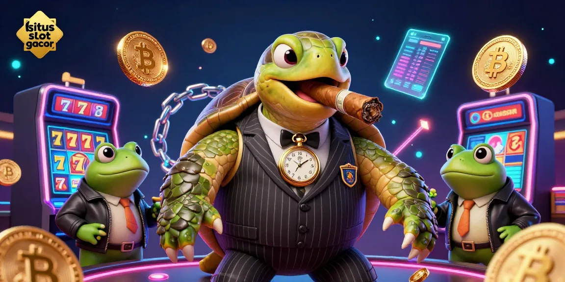 Savor the excitement at situs slot gacor with vibrant casino scenes filled with dynamic characters and gaming elements.