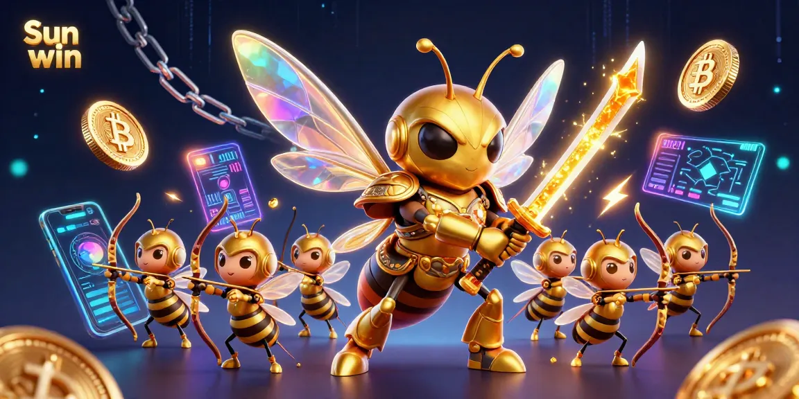 Experience exciting gameplay with Sun win featuring dynamic crypto elements and vibrant 3D characters.