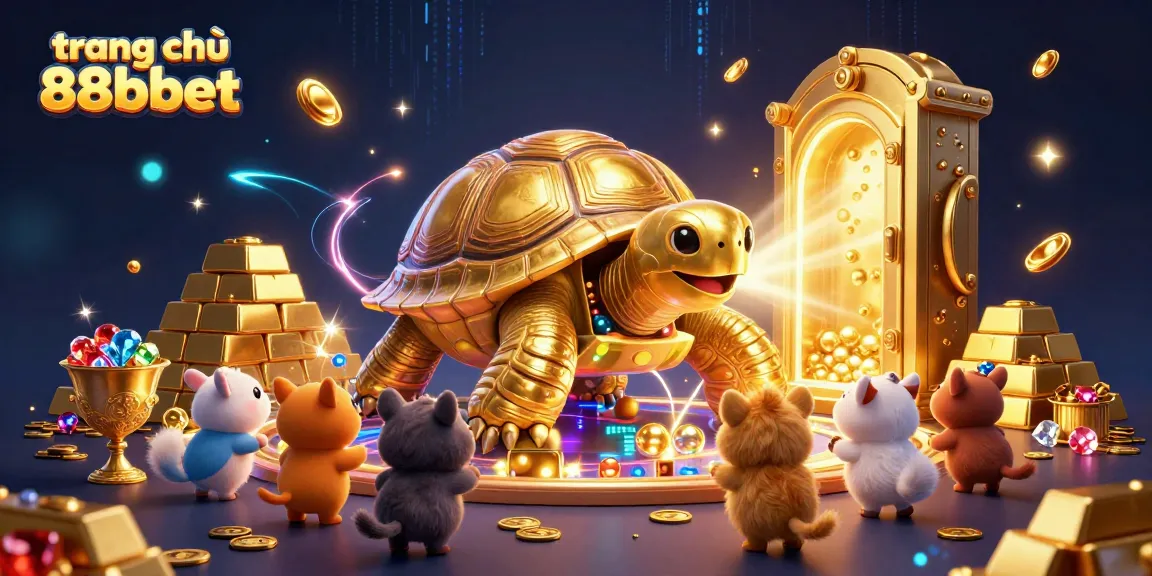 Engage in thrilling gameplay at trang chủ 88bbet with a vivid scene of excitement and treasures.