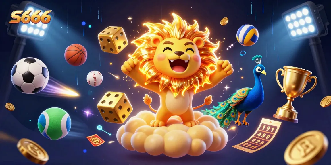 S666 transforms gaming with thrilling sports betting excitement and vibrant imagery.