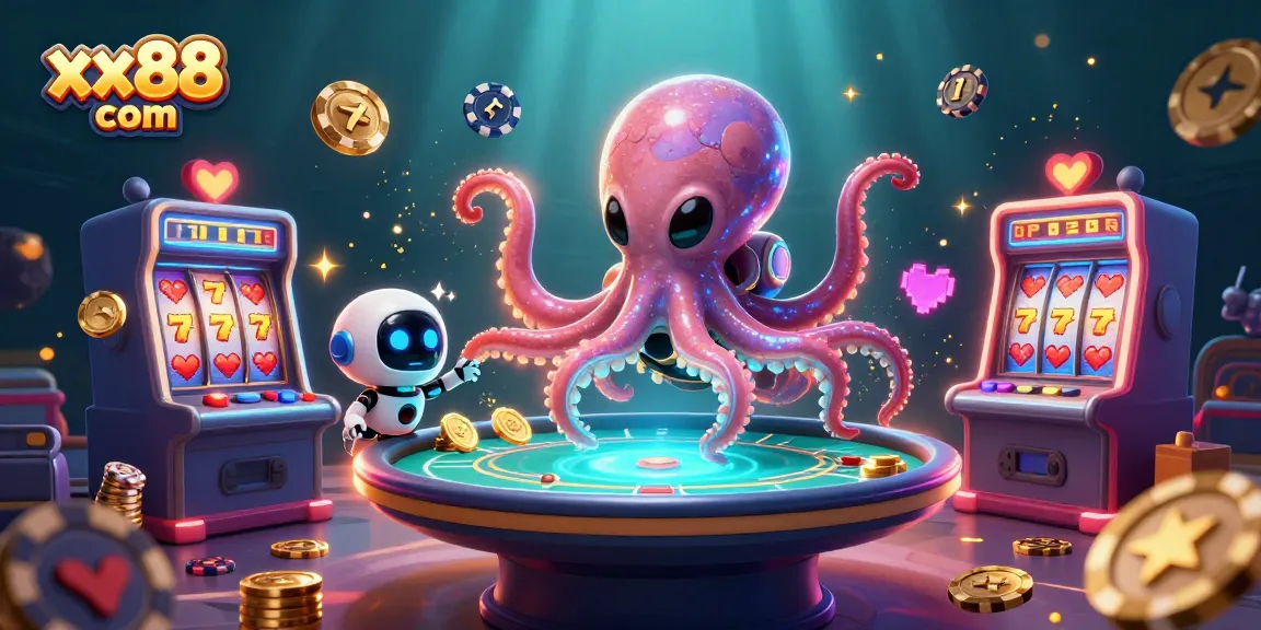 Engage with dynamic gameplay at xx88 com featuring an exciting alien casino scene.