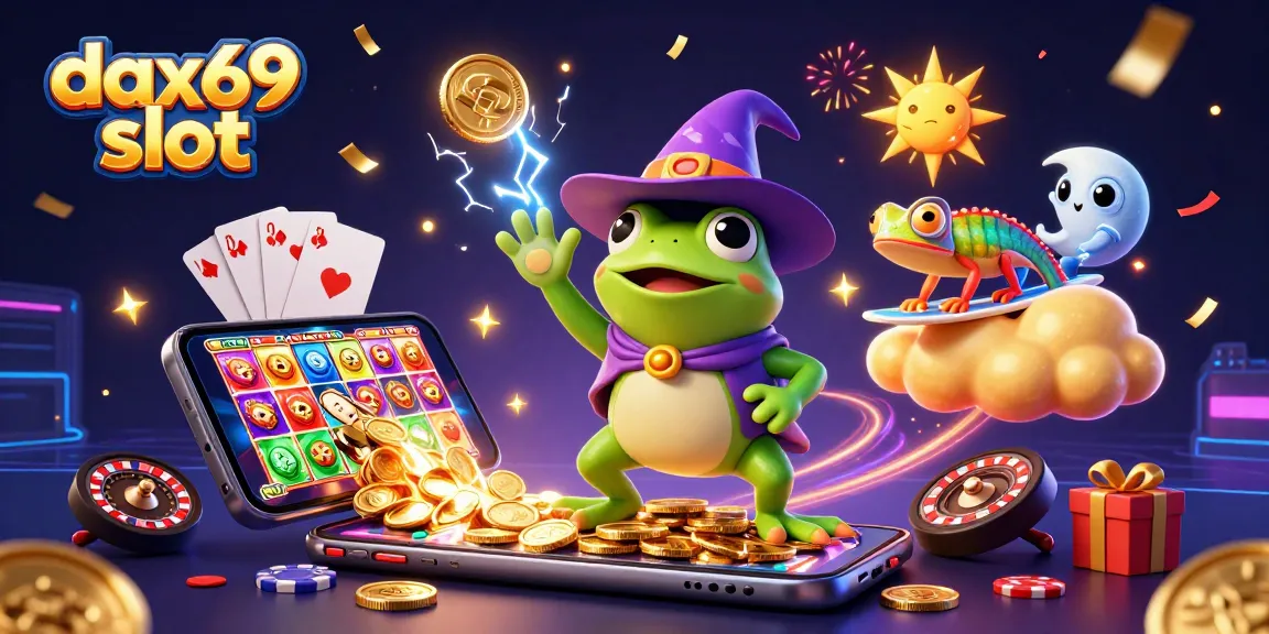 Menggunakan dax69 slot untuk meraih kemenangan dengan tumpukan koin emas dan permainan yang mengasyikkan.